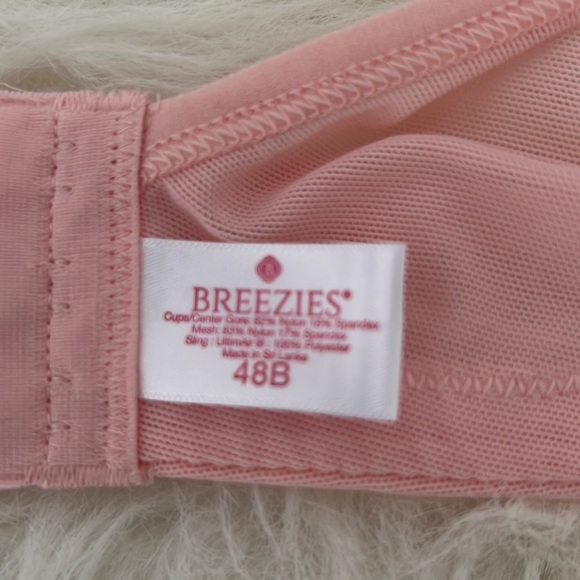 Breezies Women’s Pink Size 38B Bra - Picture 9 of 10